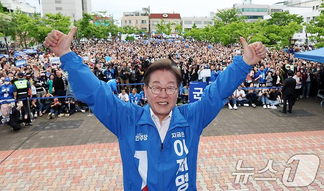 이재명 더불어민주당 대통령 후보. (공동취재) 2025.5.16/뉴스1 ⓒ News1 이재명 기자