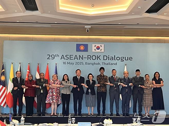 정병원 외교부 차관보가 정부 수석대표로 16일 태국 방콕에서 개초된 제29차 한-동남아시아국가연합(ASEAN·아세안) 대화에 참석했다. 2025.05.16. (외교부 제공)