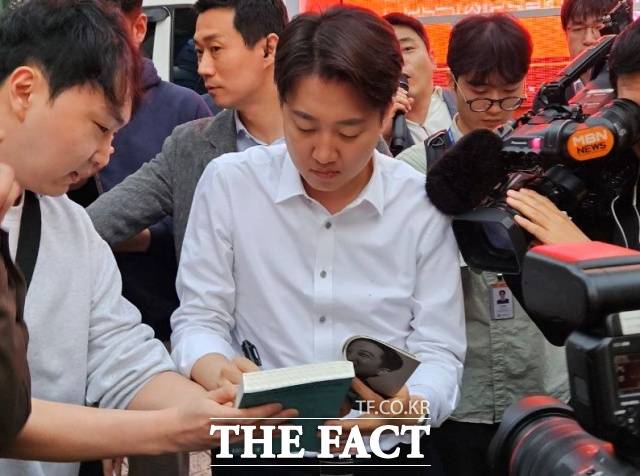 이 후보의 교육 공약은 그가 그동안 꾸준하게 관심을 가졌던 분야다. 교사들이 이 후보 공약에 호응한 이유도 이 때문이다. /광진구=서다빈 기자