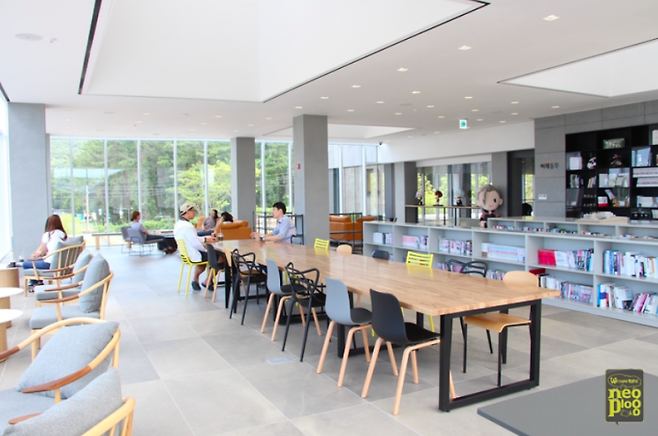 네오플 사옥 내부. 네오플 공식 블로그