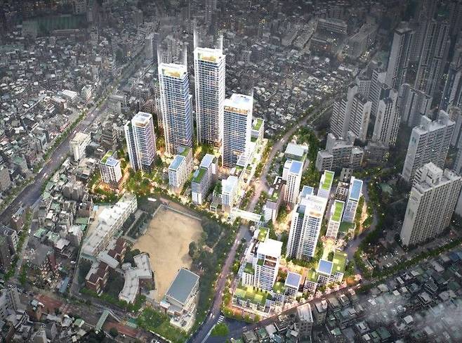 신길2구역 도심공공주택 복합사업 조감도ⓒ영등포구 제공