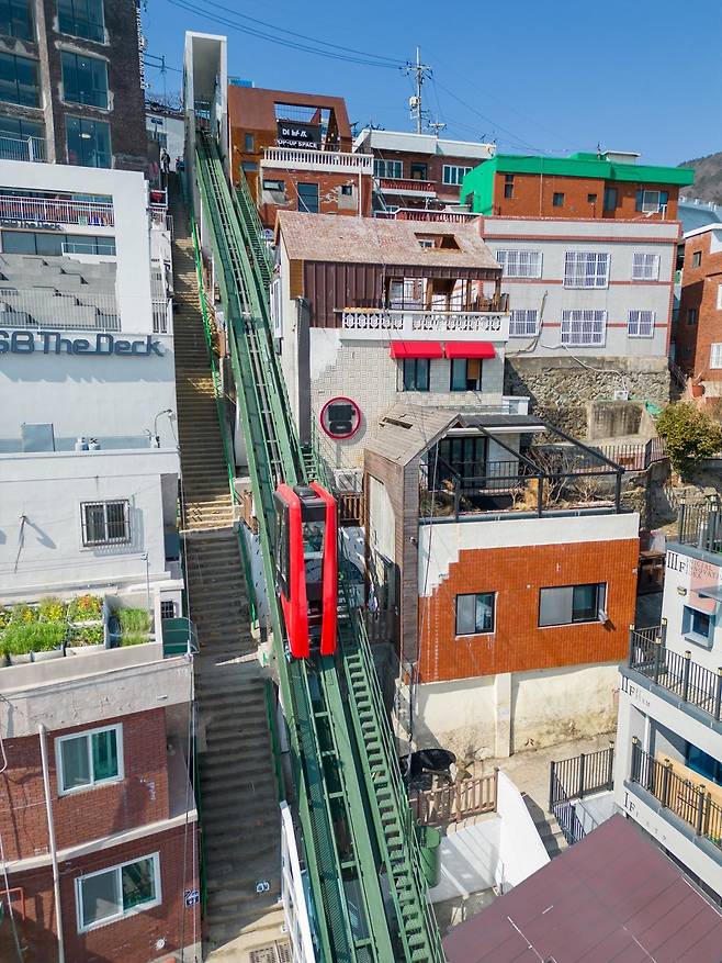 부산 동구 초량동 ‘초량 168계단’ 전경. 부산 동구 제공