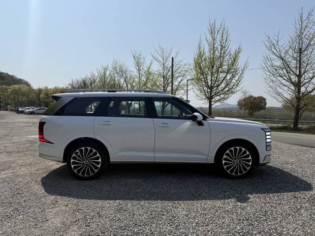 팰리세이드 하이브리드 측면부.