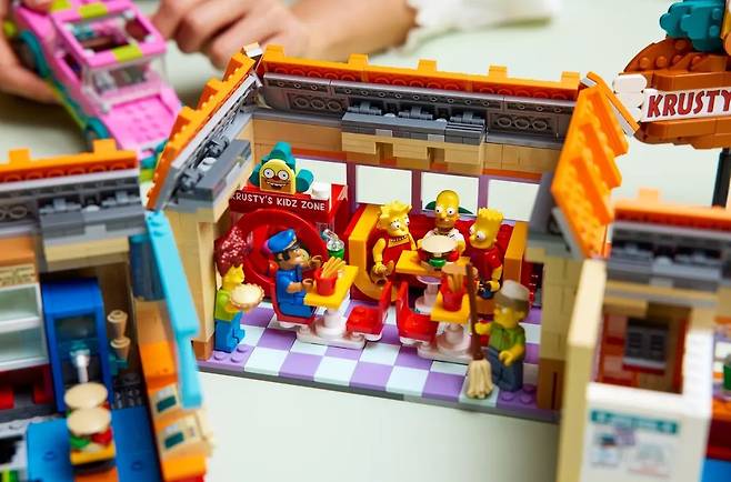 심슨가족 레고 신제품