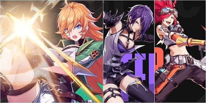 ▲ 기본 직업인 '거너'와 상위 직업 '바운티헌터', '캐논슈터'