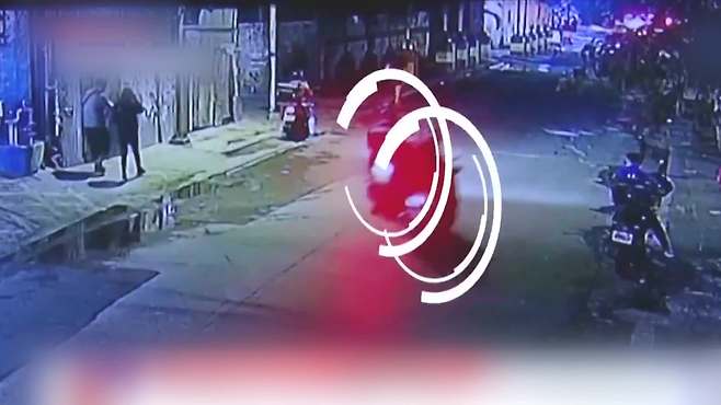 지난 3월 7일, 필리핀 수도 마닐라 도심을 걷던 한국인이 오토바이 강도의 총격에 숨졌다. (사진출처 : GMA뉴스)