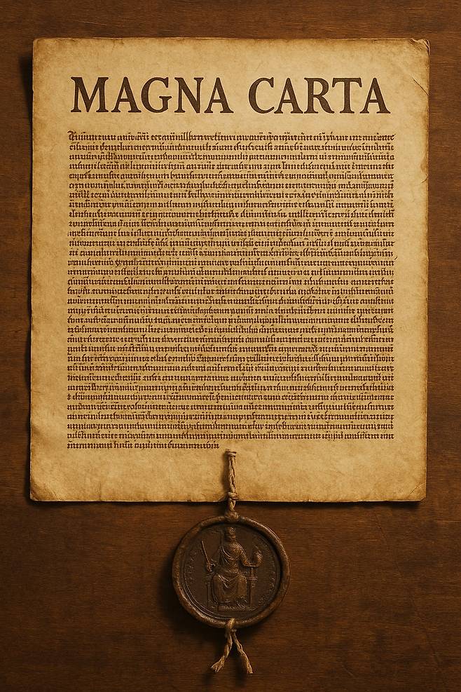 챗GPT로 만든 마그나카르타 이미지. 사진=챗GPT