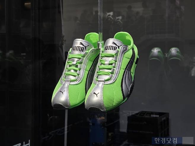 푸마가 새롭게 선보인 스니커즈 'H-street(에이치스트릿)' 3종./사진=박수림 기자