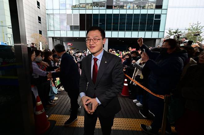 무소속 김상욱 의원. 뉴시스