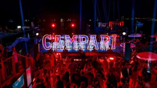 캄파리, 칸 국제 영화제 공식 파트너로 참여. [사진 출처 = 캄파리]