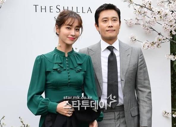 이병헌 이민정 부부. 사진｜스타투데이DB