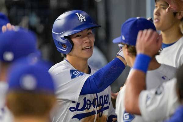 김혜성이 팀의 대승에 기여했다. 사진= Jayne Kamin-Oncea-Imagn Images= 연합뉴스 제공