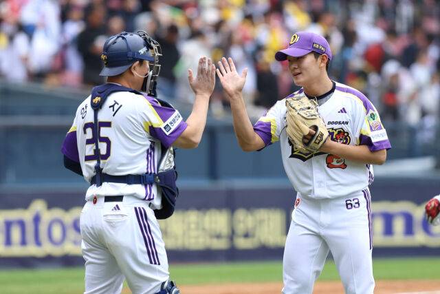 두산 베어스 김택연./두산 베어스