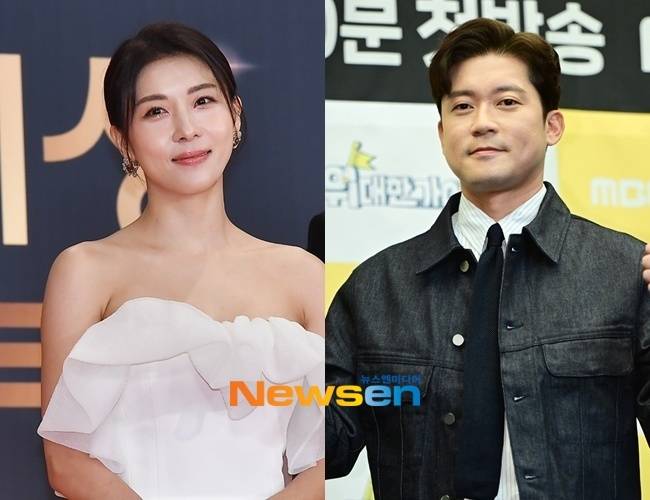 하지원, 김대호 /사진=뉴스엔DB