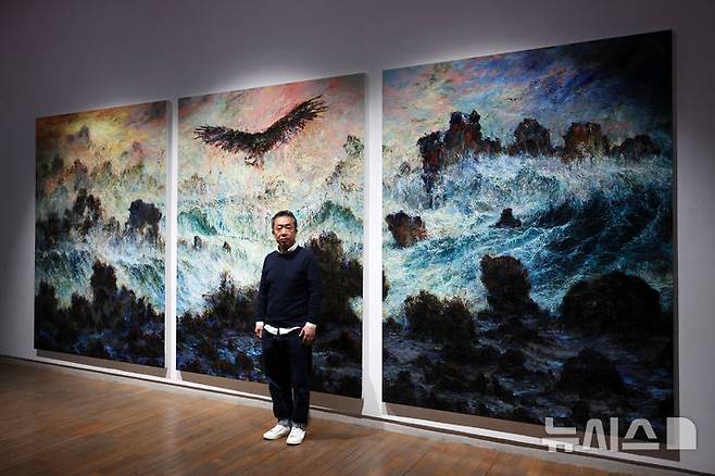 [서울=뉴시스]  김남표 작가.