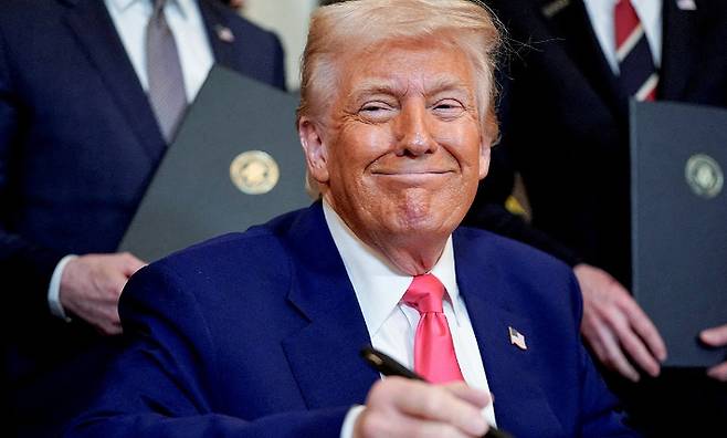 도널드 트럼프 미국 대통령. 연합뉴스