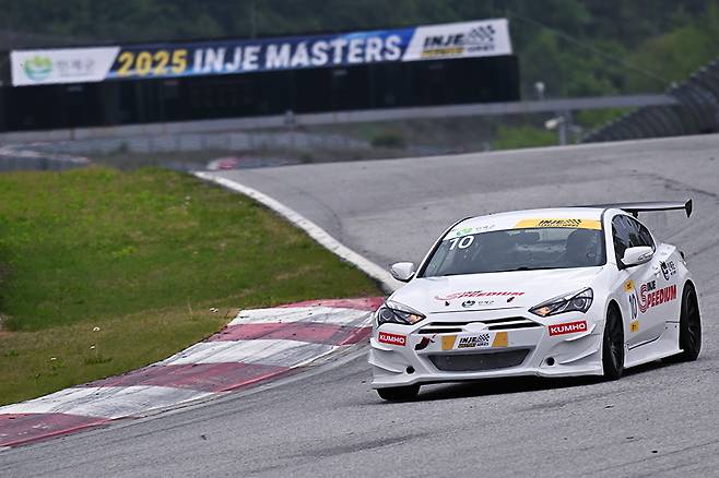 기록 경쟁보다는 '완주'를 목표로 했다. 사진: 김학수 기자