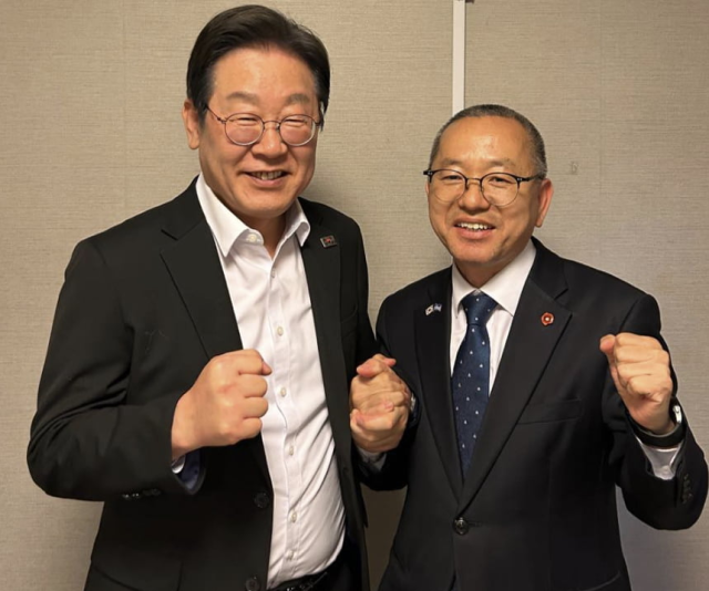 더불어민주당 이재명 대선후보(왼쪽), 김문수 의원. 사진 제공=김문수 의원 페이스북