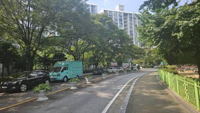 1기 신도시 재건축 선도지구에 선정된 경기도 성남시 분당구 수내동 양지마을 전경. 백주연 기자