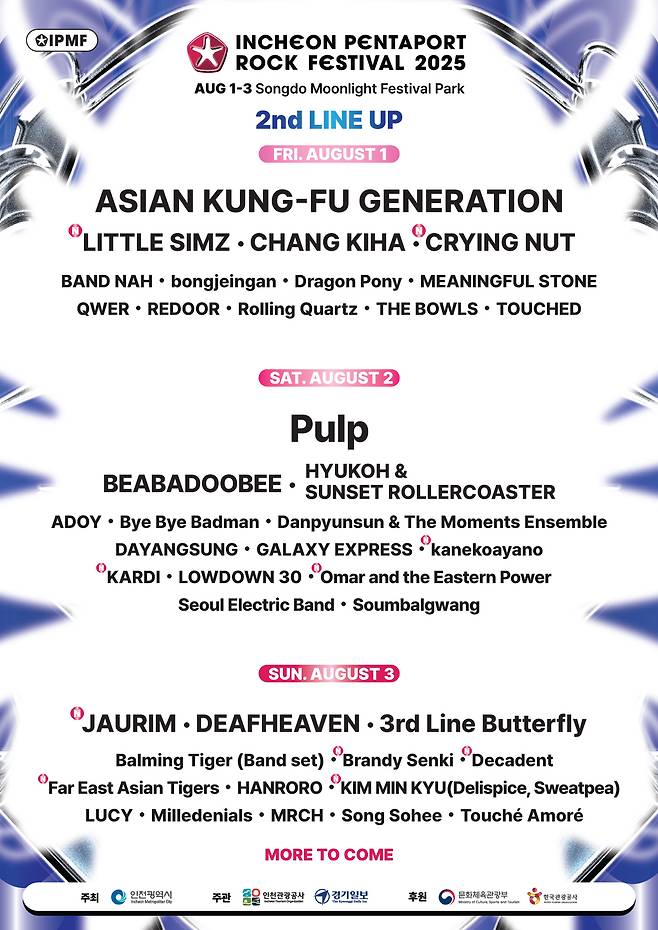 ‘2025 인천펜타포트 락 페스티벌’