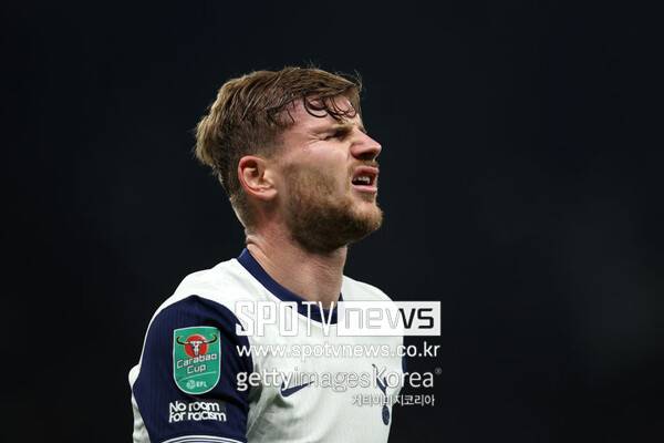 ▲ 토트넘 홋스퍼의 다음 시즌 계획에 티모 베르너는 사실상 없는 존재로 취급 받고 있다.