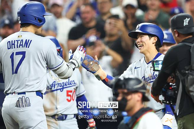 ▲ 다저스 하위 타선의 부진으로 타점 기회가 거의 없었던 오타니는 김혜성 등장 이후 미친 듯이 타점을 쓸어담고 있다.