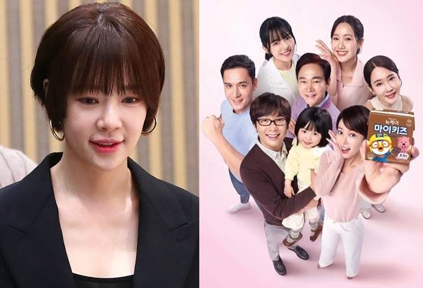 황정음(왼쪽), 황정음 출연 광고 /사진=스타뉴스, 황정음 SNS