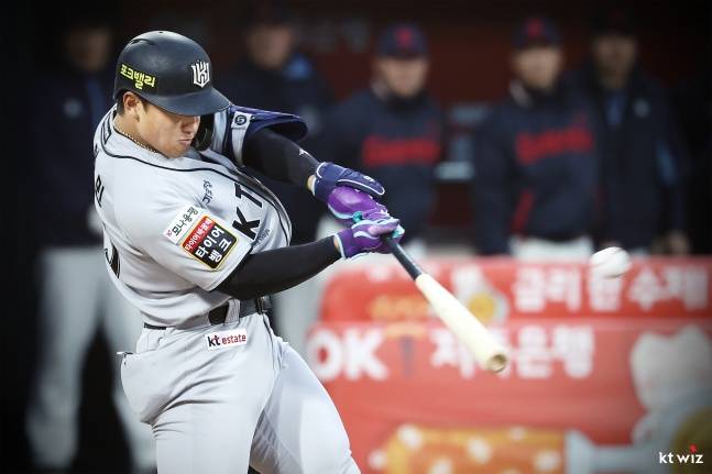 안현민. /사진=KT 위즈 제공