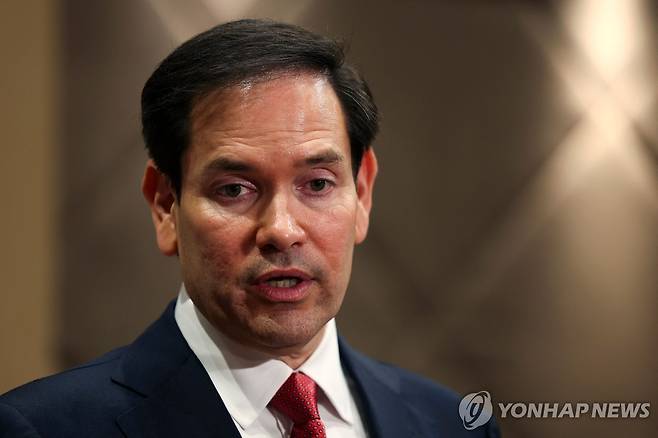 루비오 미국 국무장관 [AFP=연합뉴스]