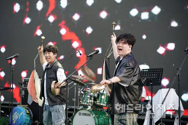 지난 3일과 4일 서귀포시 혁신도시 내에 위치한 감귤길공원 야외무대에서 열린 '모두 모루 페스티벌'