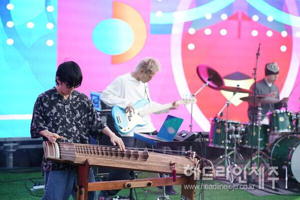 지난 3일과 4일 서귀포시 혁신도시 내에 위치한 감귤길공원 야외무대에서 열린 '모두 모루 페스티벌'