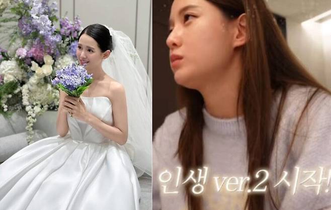 최근 결혼한 배우 남보라가 결혼식 준비 당시 체중을 관리한 비법을 공개했다. [사진=유튜브 채널 '남보라의 인생극장']