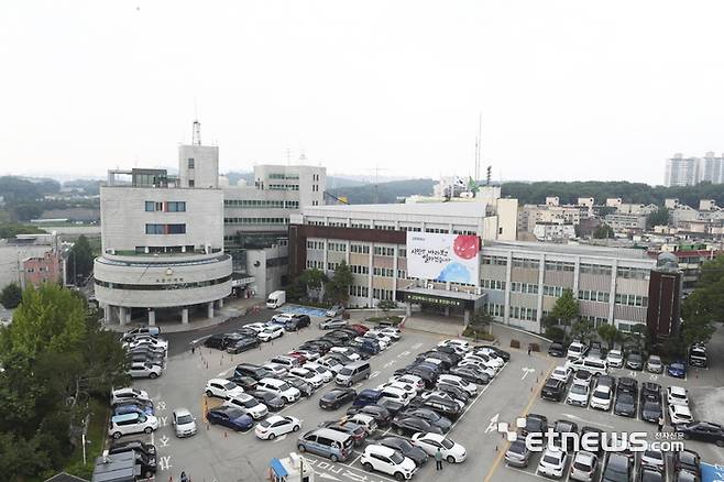 고양시청 전경.