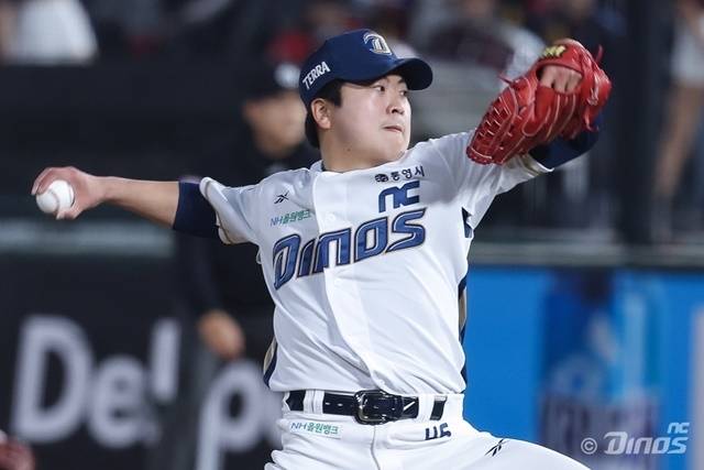 NC 손주환은 17일 키움과의 더블헤더 1차전에서 승리투수가 됐다. 사진=NC 제공