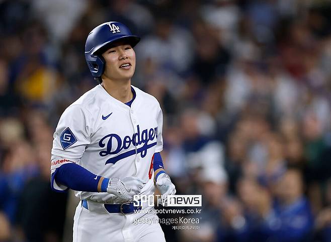 ▲ 메이저리그 콜업 이후 미친 활약을 펼치며 자신의 경쟁력을 증명하고 있는 김혜성은 다저스 신인으로서는 2015년 9월 코리 시거 이후 첫 9타석 연속 출루를 기록한 선수로 기록됐다.