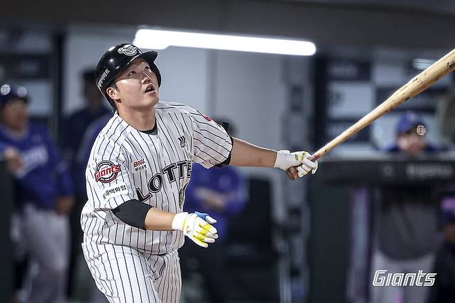 ▲ 롯데 정보근 ⓒ롯데 자이언츠