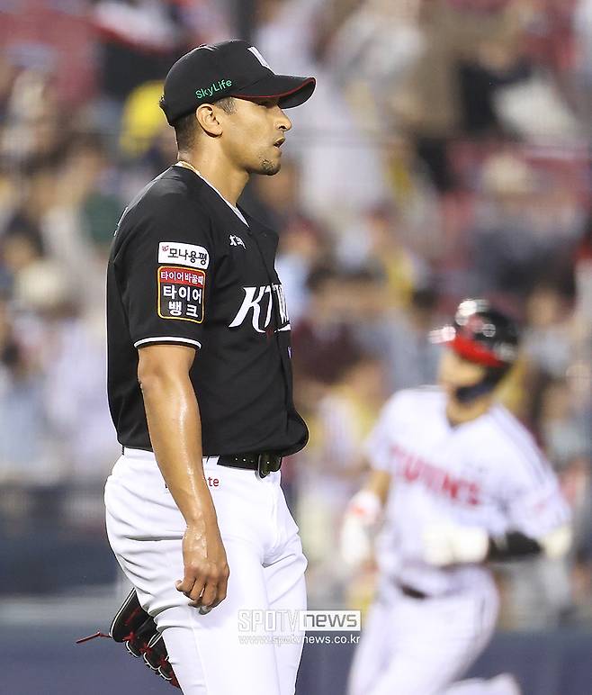 ▲ kt 위즈 윌리엄 쿠에바스 ⓒ곽혜미 기자