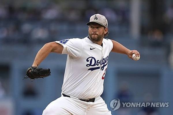 클레이튼 커쇼. ⓒ연합뉴스 AFP