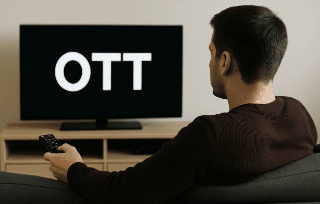 OTT 보는 남자 (이미지=챗GPT)