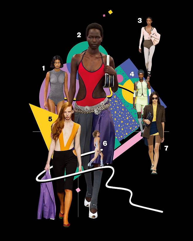 1 DIESEL 2 MIU MIU 3 FERRAGAMO 4 JOHANNA PARV 5 GCDS 6 NICKLAS SKOVGAARD 7 TOD’S