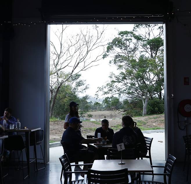 ‘나인 서클스 디스틸러리’ 건물 안 풍경. 박미향 기자