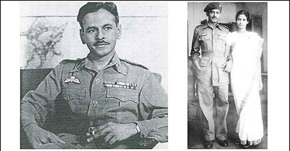 고 우니 나야르 대령과 부인 비말라 나야르 [사진=수성구]