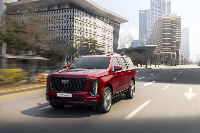 신형 에스컬레이드 '더 뉴 에스컬레이드' 사진=한국GM
