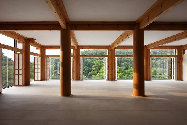 Second floor of Jinkwansa Korean Cultural Experience Center ©Youngchae Park