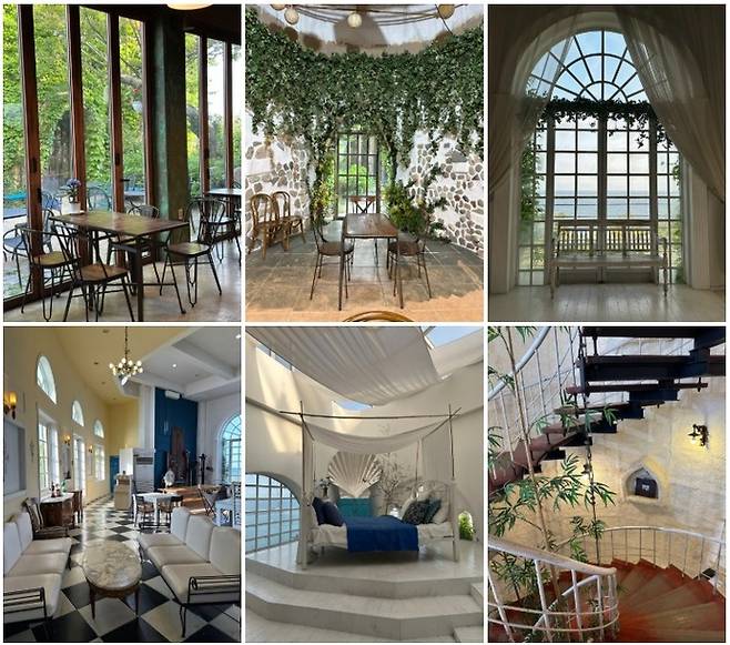 다양한 포토존을 지닌 카페포토피아.  /사진= 강예신 기자