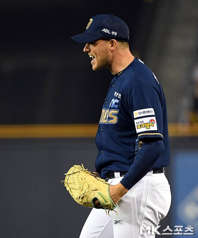 어느덧 NC의 에이스로 자리매김한 라일리. 사진=천정환 기자