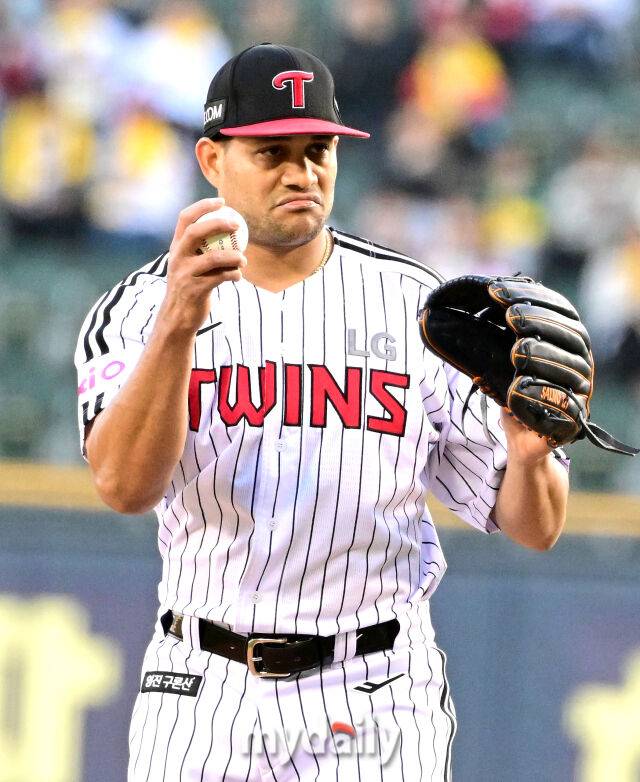 LG 트윈스 요니 치리노스./마이데일리