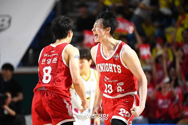 서울 SK 김형빈. KBL 제공
