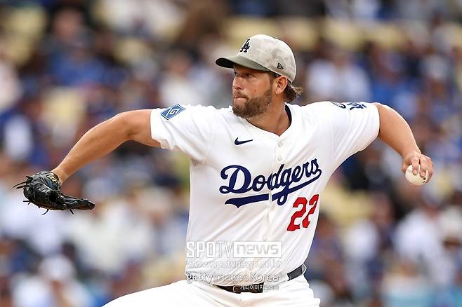 ▲ 클레이튼 커쇼.