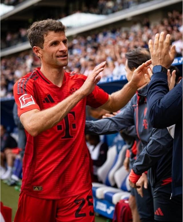 토마스 뮐러. /사진=바이에른 뮌헨 SNS